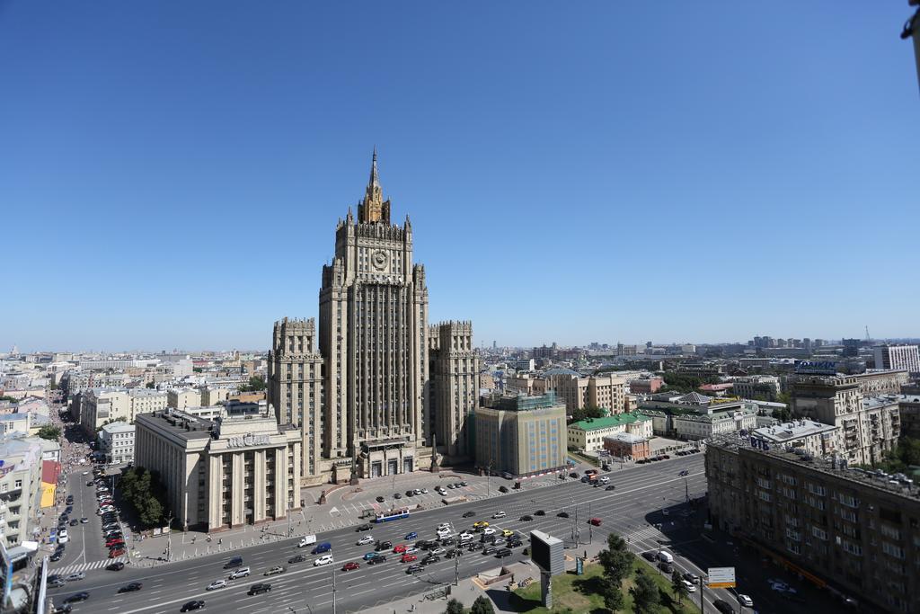 Azimut Hotel Smolenskaya Mosca Esterno foto